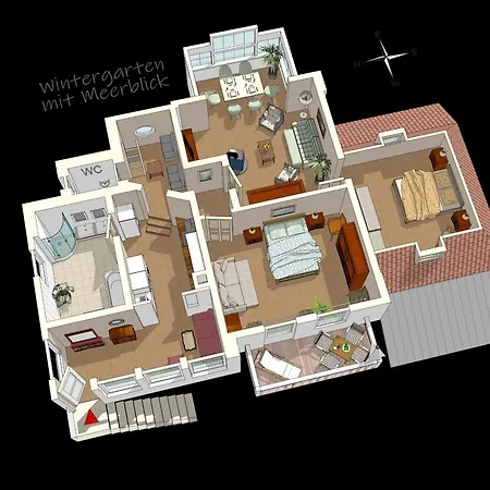 Villa Strandvilla Rheingold